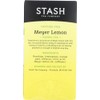 Stash Meyer Lemon Blossom Herbal Tea, Tea Bags, 20-Count Boxes