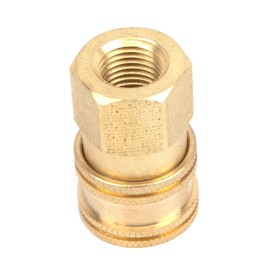 Forney 75127 Pressure Washer Accessories, Quick Coupler Female Socket, 1/4-Inch Female NPT, 5,500 PSI