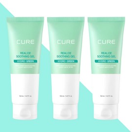 Kim Jeong-moon Aloe Cure Soothing Gel Skin Soothing 150mlX3 / 김정문 알로에 큐어 수딩젤 피부진정 150mlX3개