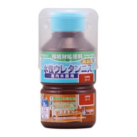 Washin Paint Water Based Urethane Varnish for Indoor Wood Material, High Quality, High Durability, Food Sanitation Act Compliant, red