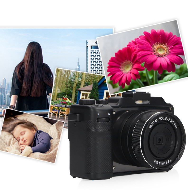 Full HD Digital Camera 3.0 Inch 4K 48M 18X Zoom