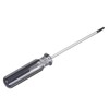 sourcing map Magnetic Triangle Screwdriver 3x75mm Rod TA20 Steel Triangular