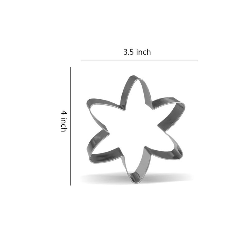 4 inch Atom Cookie Cutter - Stainless Steel