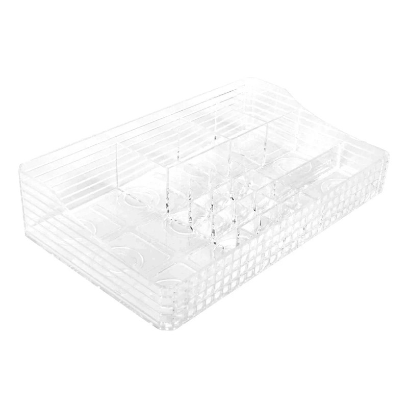 Queen Sense Organizador De Acrílico Para Cosméticos Con 18 Espacios
