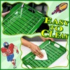gisgfim 2Pcs Football Serving Trays 16.1 X 11.1 Inch Large