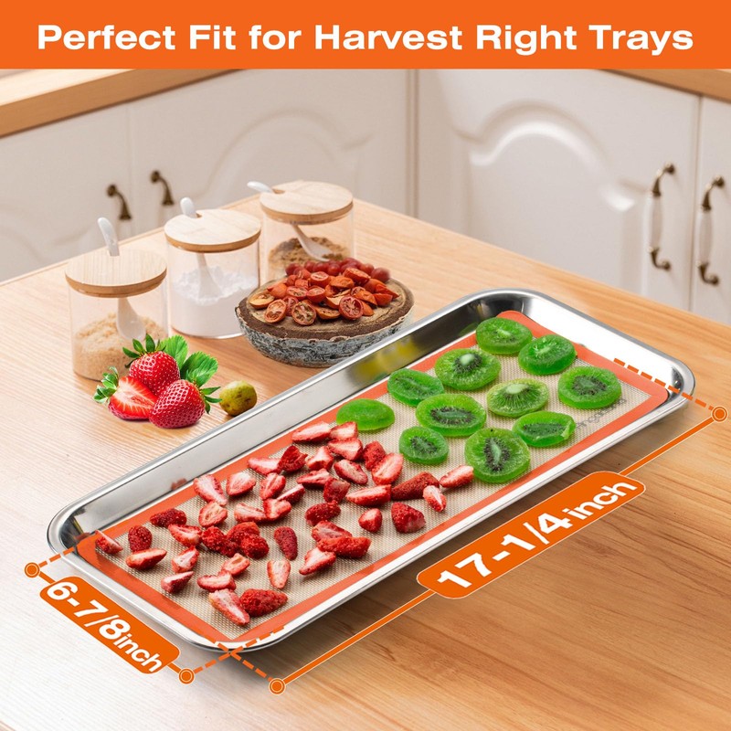 5 pcs Silicone Baking Mats For Harvest Right Freeze Dryer