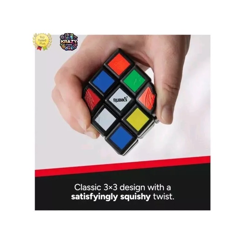 Spin Master Ltd Soft Foam Rubik’s Cube - Squishy 3x3