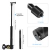 Motorcycle Bicycle Selfie Stick Handlebar Mount, 1/4" Handlebar Camera Mount,