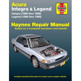 Acura Integra 1986-89 & Legend 1986-90