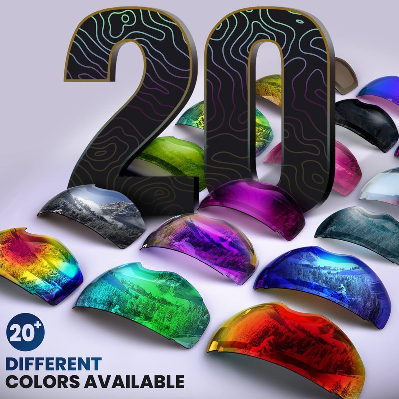 OutdoorMaster Ski Goggles PRO Replacement Lens - 20+ Choices (VLT