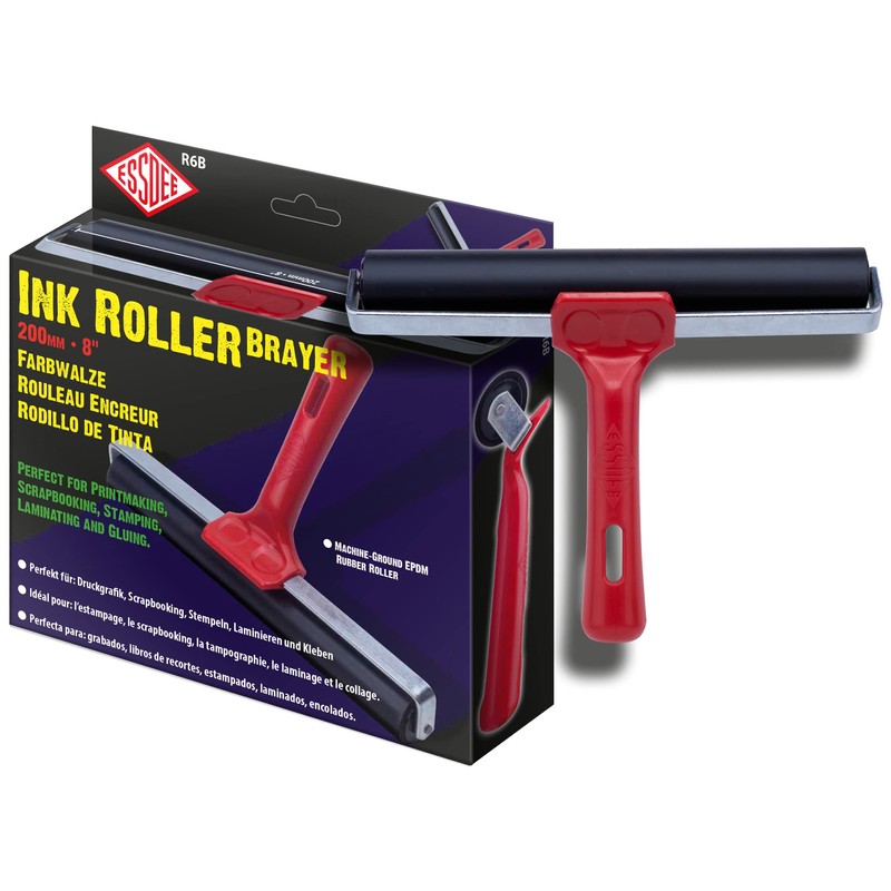 ESSDEE Ink Roller/Bastelset zum Brayer 200 mm