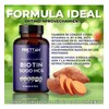 Biotina Suplemento Cabello Y Uñas 500mcg 90 Cápsulas Prettan