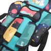 Toddler Car Seat Insert Bear Pattern Heighten Adjustable Fixing Straps