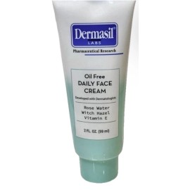 Dermasil  Dermasil Labs Oil Free Daily Face Cream 2floz/59ml. blt.-Brand New-