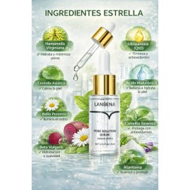 Lanbena Sérum Tratamiento Anti Poros Puntos Negros Y Acné