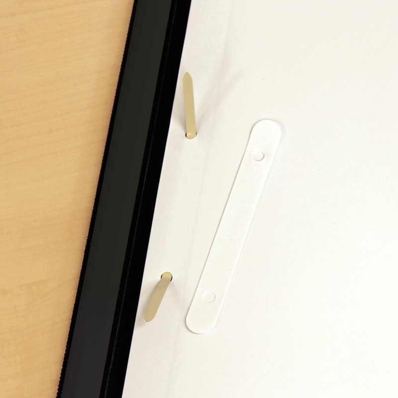 プラス レポートファイルＷ A4 ホワイト NO.33 78-565