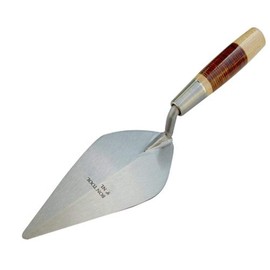 Bon 72-235 Brick Trowel - Carbon Steel Narrow London 10-inch L Handle - For Brick, Block and Stone Masonry Construction