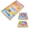 Saihe 3 in 1 Family Board Game Set – Wooden
