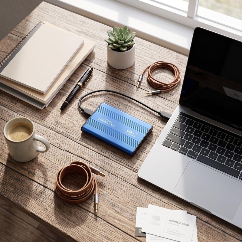 POCREATION 1Tb External Hard Drive External Hard Drive 2.5In Usb3.0