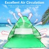 Zorpupoa Beach Tent, Easy Pop Up 2-3 Person Beach Shade