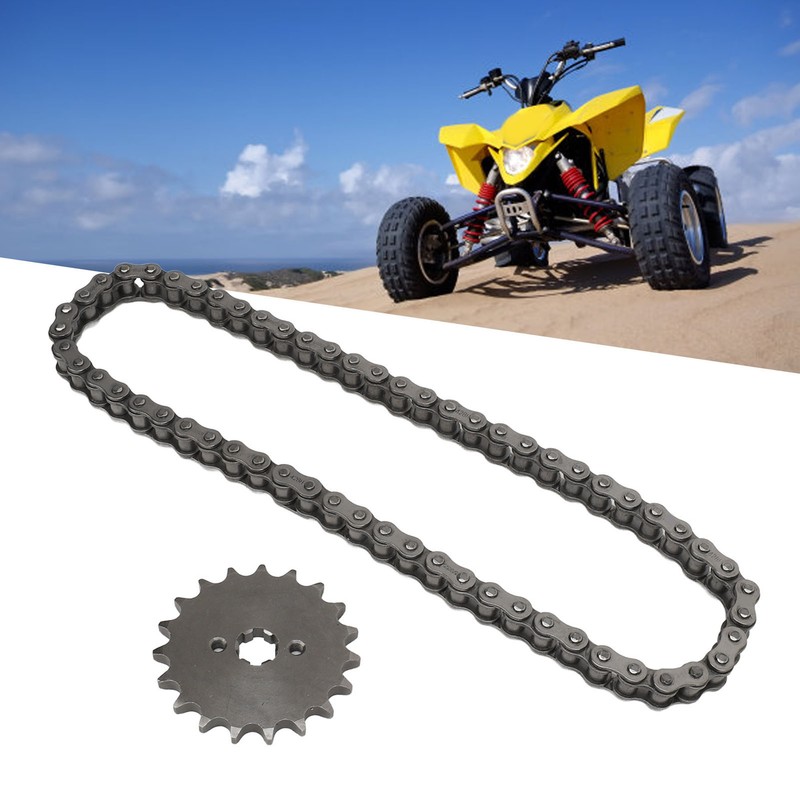428 19T 17mm Sprocket with 428 60 Links Chain Steel
