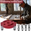 Rierousy Drilling Template Furniture Making Drilling Aid Vertical Drilling Woodworking