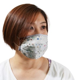 Pane One Mask Cover Dress Up Washable Lace, Stylish, Cute, Women's, 3D Mask, Hay Fever, Hygienic, Combined with Non-woven Mask, Jewelry Lace