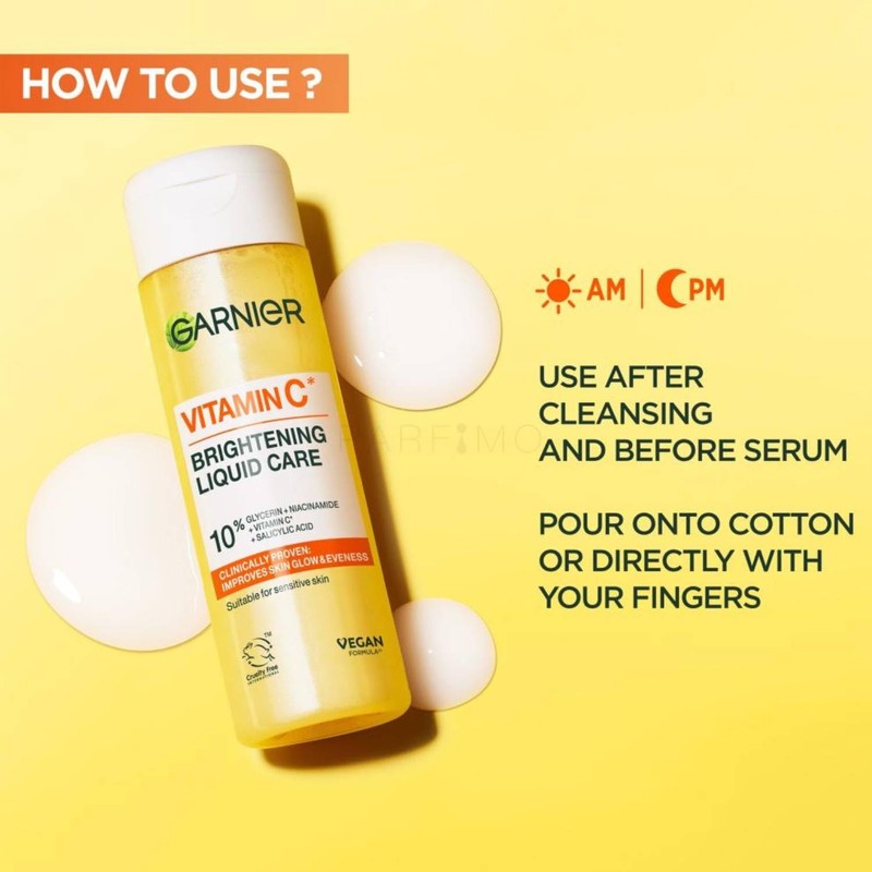 Garnier Trattamento Illuminante Vitamin C, Per Tutti i Tipi di