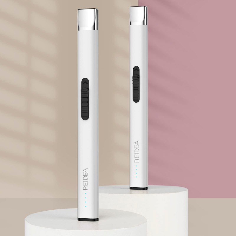 REIDEA Lighter R1 Flat Electronic Candle Lighter, Windproof Flameless USB