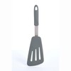 HIC Kitchen Slotted Non-Stick Flexible Spatula, Silicone with Stainless Steel