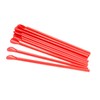 8" Unwrapped Red Spoon Straw - Box of 300ct