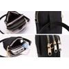 Beatus Women's Smartphone Pouch Nylon Pochette Crossbody Mini Shoulder Bag