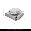 Fire Centric Cooking Outdoor Vertical Rotisserie for Gyros, Shawarma, Kababs,