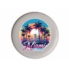 Miami Florida Design B Souvenir Flying Disc Single