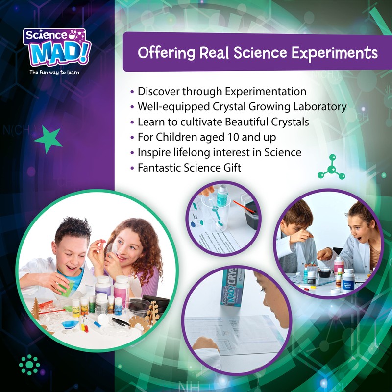 Science MAD! Crystal Growing Lab