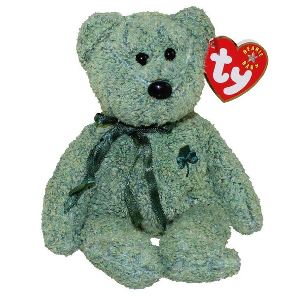 TY Shamrock the Bear Beanie Baby
