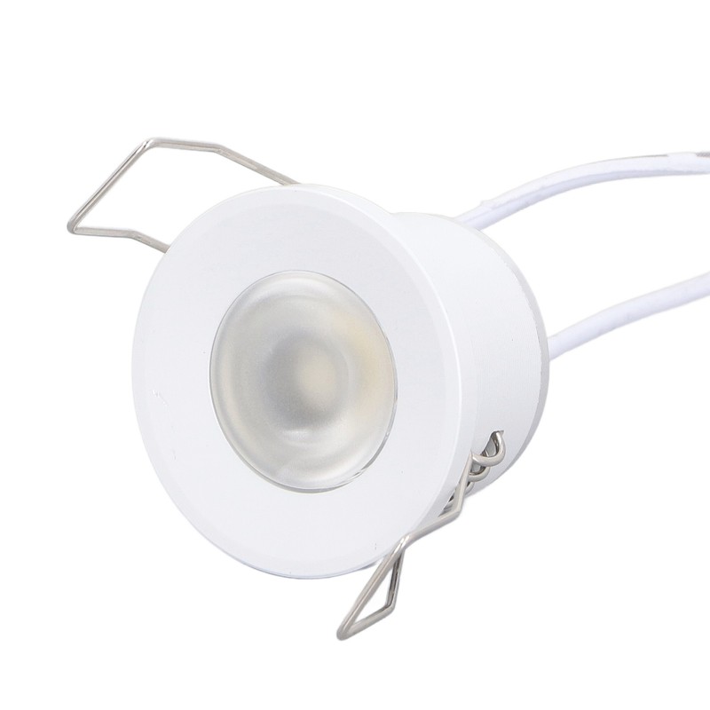 Small LED Spot Lights 28mm Hole Recessed Mounting Mini Display