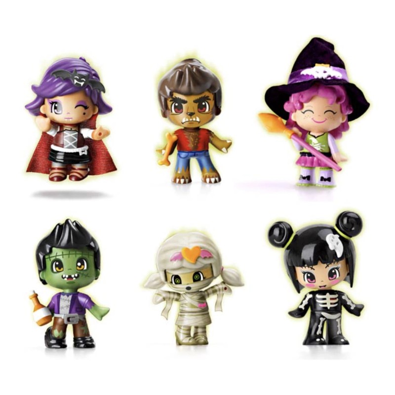 Famosa Pinypon Monsters:Witch Girl with Small Accessory and Glow In