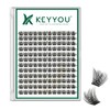 Lash Clusters 144pcs Individual Lashes D Curl 10mm Eyelash Clusters