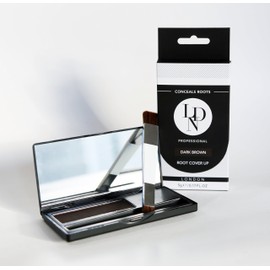LDN Professional Root Cover Up Kit - No.1 Root Concealer, Covers Regrowth & Hides Grey Hairs Instantly (Dark Brown)