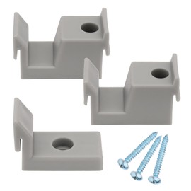 EAORBD Shower Door Bumpers for Glass Sliding Shower Doors for Jamb Guide Bumper – Anti-Collision, Noise Reduction - Kit