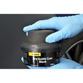 Mirka Dry Guide Coat Black with Applicator 100g to use for light colour surfaces