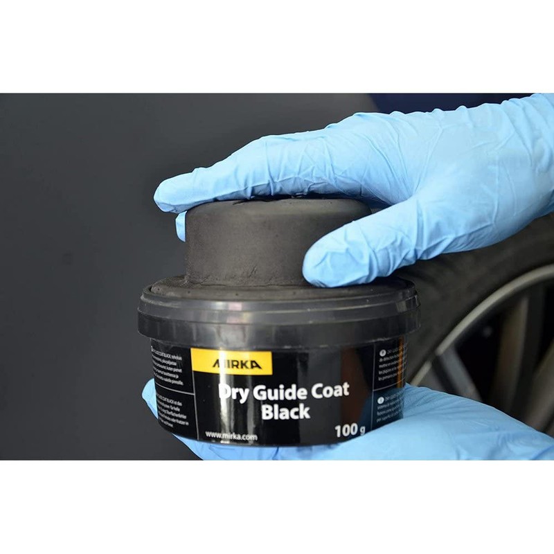 Mirka Dry Guide Coat Black with Applicator 100g to use