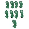 9pcs Golf Club Cover PU Leather Stylish Portable Golf Head
