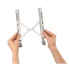 Hama Aluminium Laptop Stand Height Adjustable Tilting