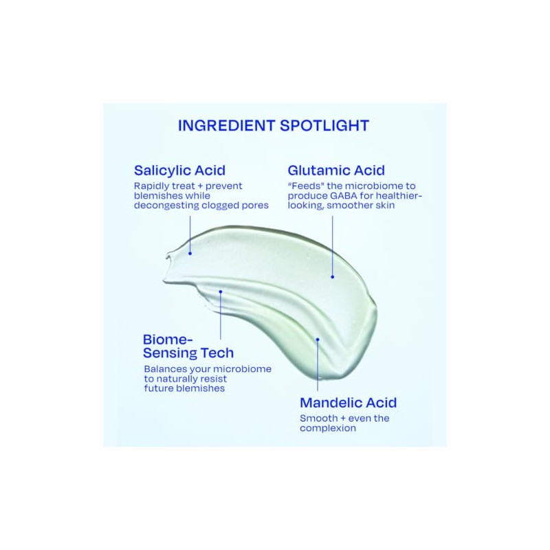 Murad Biome-Balancing Serum - Suero Facial Anti-Imperfecciones con Ácido Salicílico,