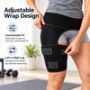 Adjustable Hip Brace Thigh Compression Wrap, Groin and Hamstring Support,