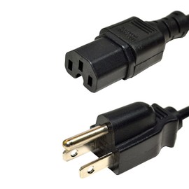 HQRP 10ft AC Power Cord Compatible with HP 8121-0973 Procurve 3500 Series Network Switch J8692A J8693A J9148A 2620 Mains Cable