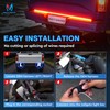 MICTUNING Tail Light Wire Harness Compatible with 2018-2021 Chevy Silverado/GMC