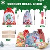 Advent Calendar for Filling, 24 Advent Calendars, Self-Fill Children's Fabric,